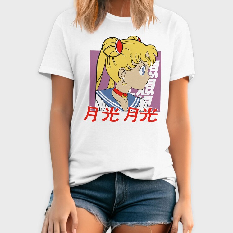 Sailor Moon Moonlight 3, Tricou Barbati (Unisex)