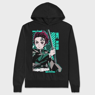 Demon Slayer 39, Hanorac Oversize Barbati (Unisex)