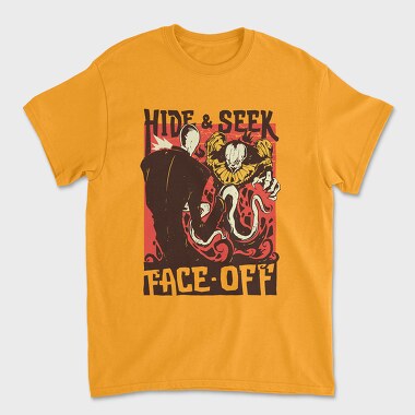 Horror Face off, Tricou Barbati (Unisex)