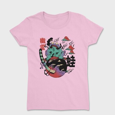 Psychedelic Japanese 02, Tricou Femei