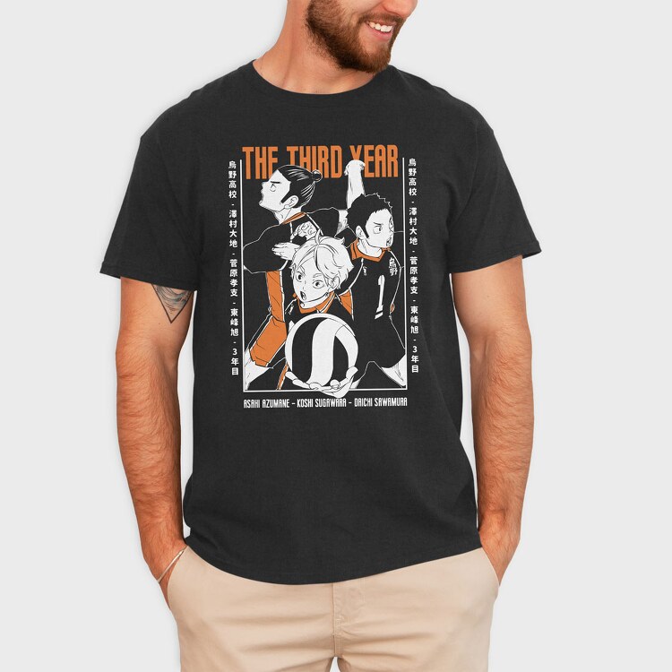 Haikyuu 2, Tricou Barbati (Unisex)