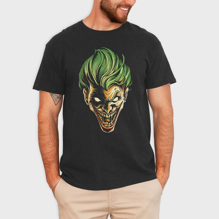 Jokers Grin 1, Tricou Barbati (Unisex)