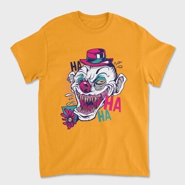 Tricou Barbati (Unisex), Creppy Clown