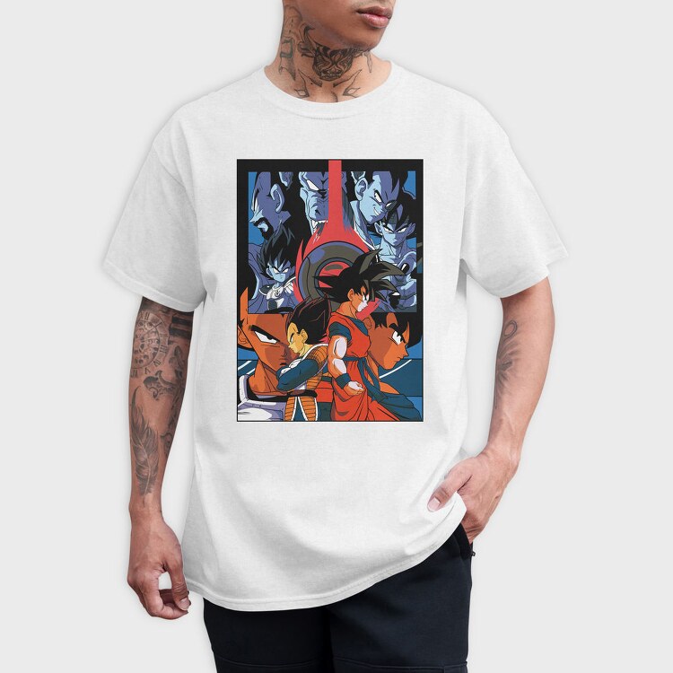 Dragonballz Heroes, Tricou Barbati (Unisex)