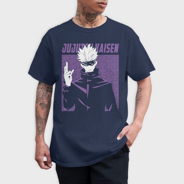 Jujutsu Kaisen Art, Tricou Barbati (Unisex)