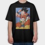 Goku And Son Goku, Tricou Oversize Barbati (Unisex)