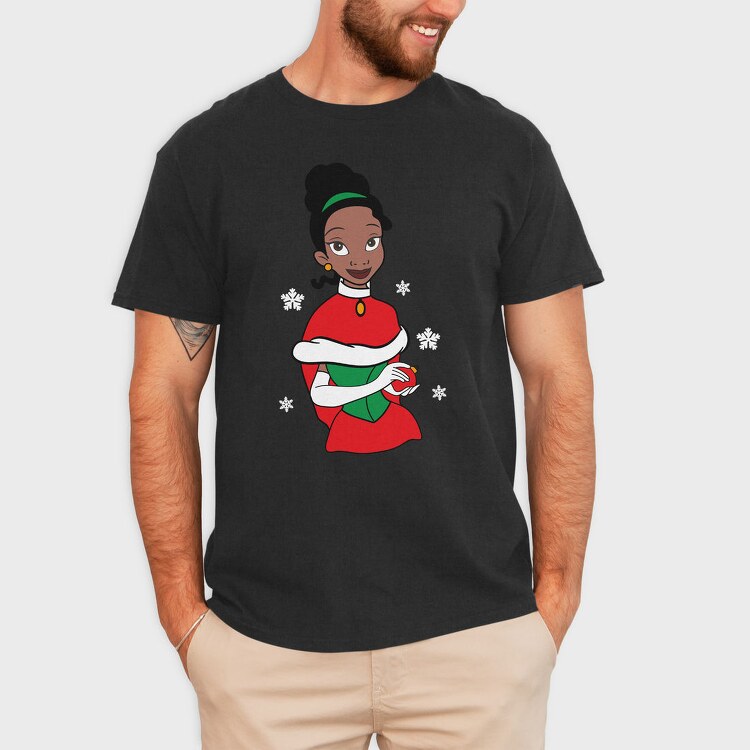 Tianas Red Dress, Tricou Barbati (Unisex)