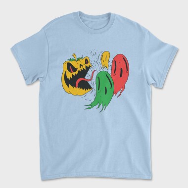 Pumpkin Ghosts, Tricou Barbati (Unisex)