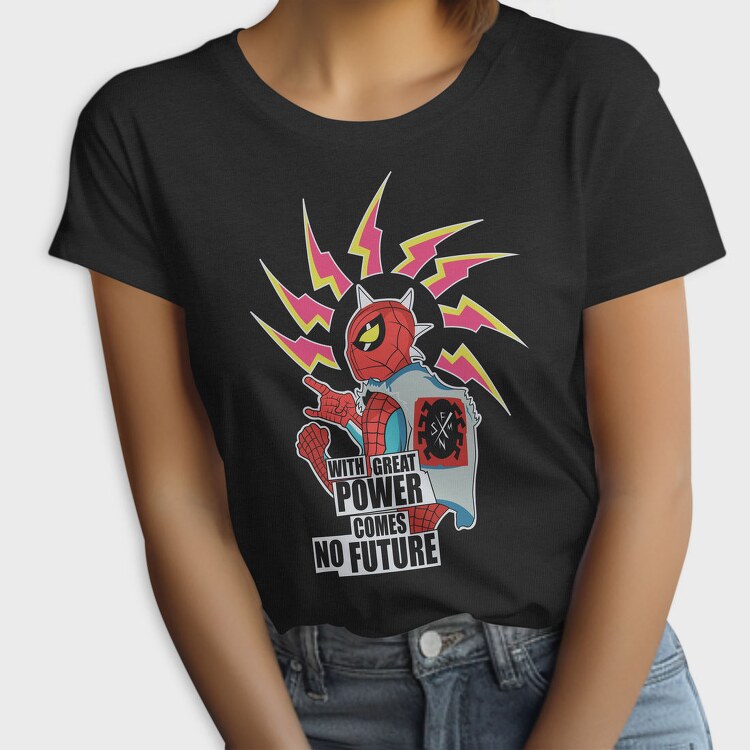 Spiderman Power Future, Tricou Femei
