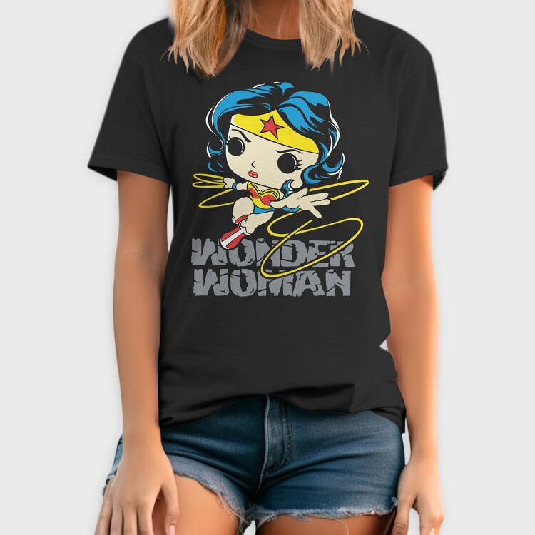 Wonder Woman Hoops, Tricou Barbati (Unisex)