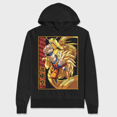 Dragon Ball Z 82, Hanorac Oversize Barbati (Unisex)