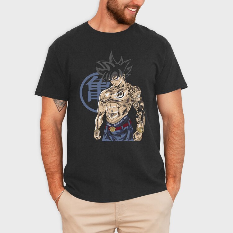 Goku Ralph Polo, Tricou Barbati (Unisex)