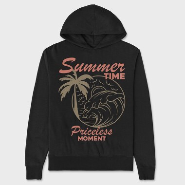 Summer Time, Hanorac Oversize Barbati (Unisex)