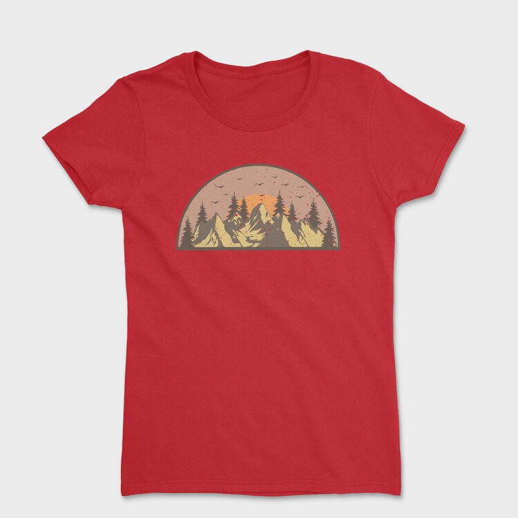 Retro Nature Outdoor 10, Tricou Femei
