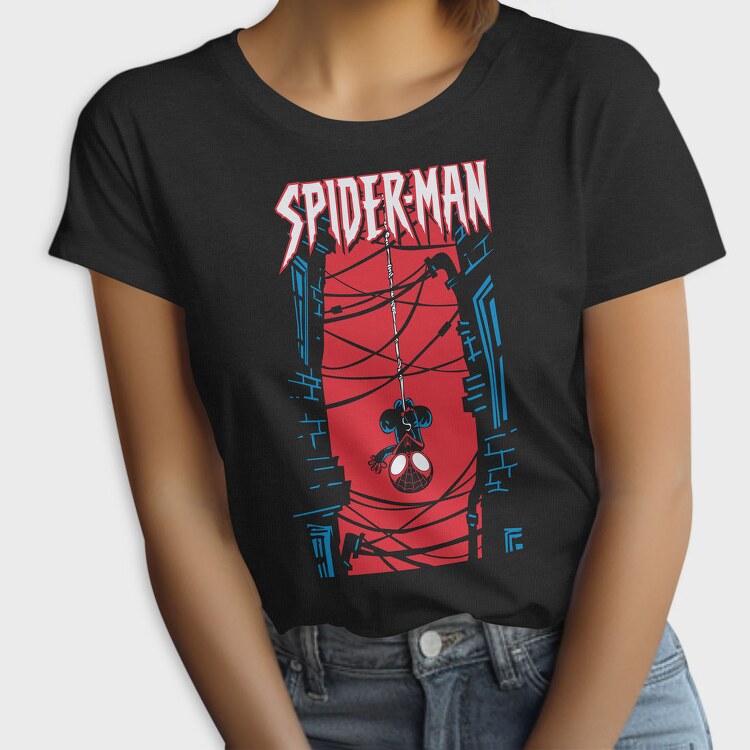 Spiderman Web City, Tricou Femei