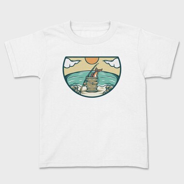 Bass Fishing Illustration 3, Tricou Copii