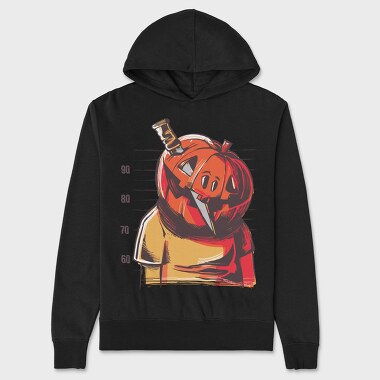 Prisioner Pumpkin, Hanorac Oversize Barbati (Unisex)