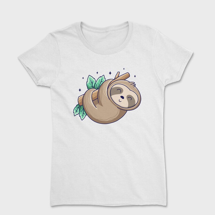 Cute Sloth 1, Tricou Femei