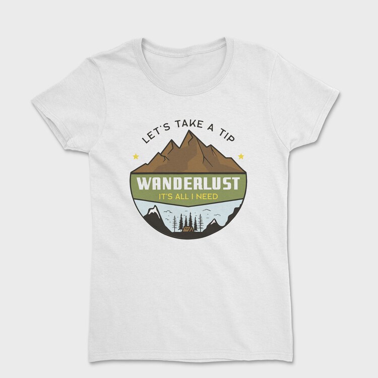 Lets Take a Trip, Tricou Femei