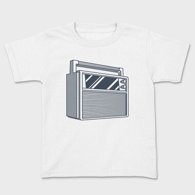 Vintage Audio Illustration 4, Tricou Copii