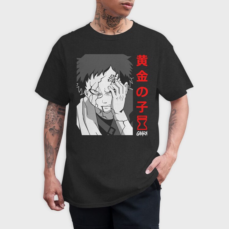 Golden Wolf Howl, Tricou Barbati (Unisex)