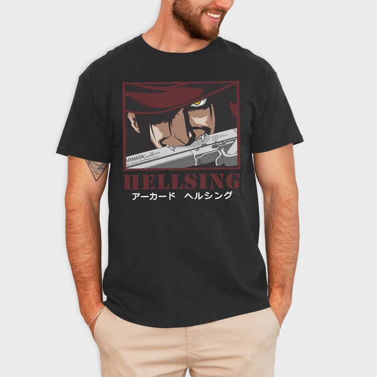 Hellsing 1, Tricou Barbati (Unisex)