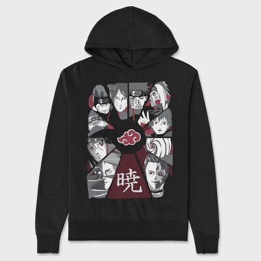 Naruto 55, Hanorac Oversize Barbati (Unisex)