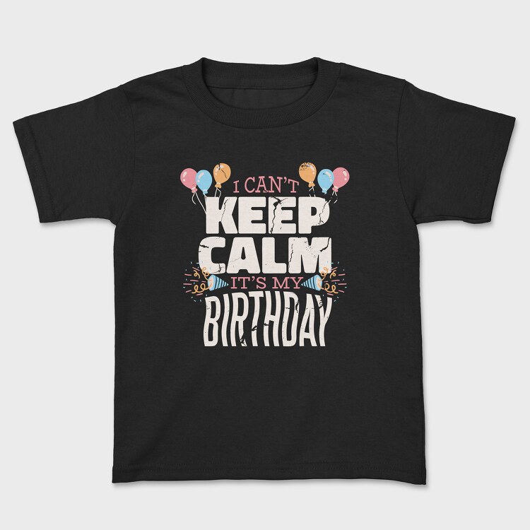 Birthday, Tricou Copii