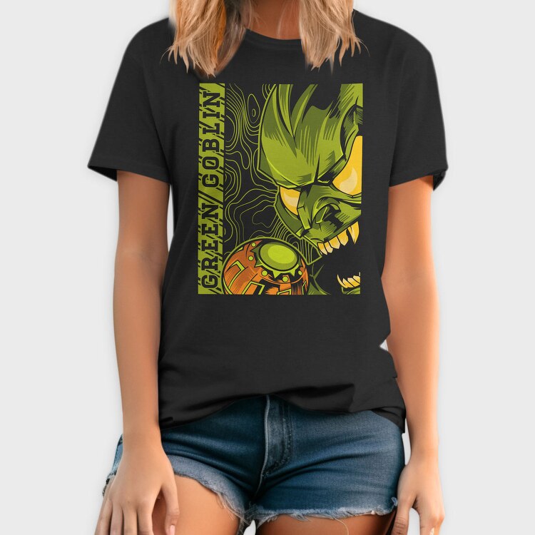 Green Goblin Roar 1, Tricou Barbati (Unisex)