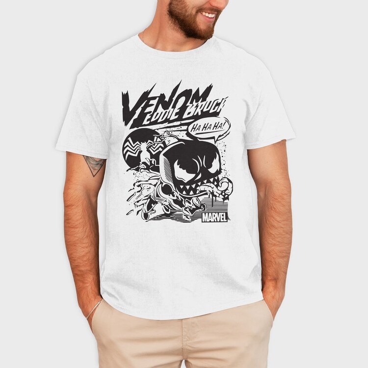 Venom Laugh Comic, Tricou Barbati (Unisex)