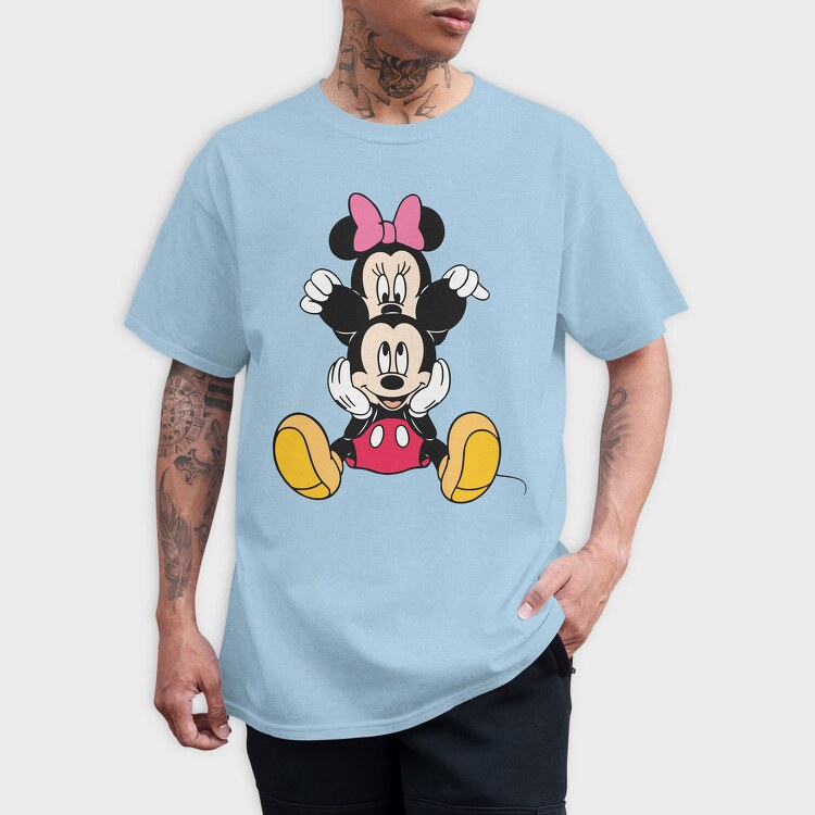 Mickey Mouse Bow Tie, Tricou Barbati (Unisex)