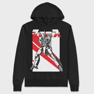 Robotech 5, Hanorac Oversize Barbati (Unisex)