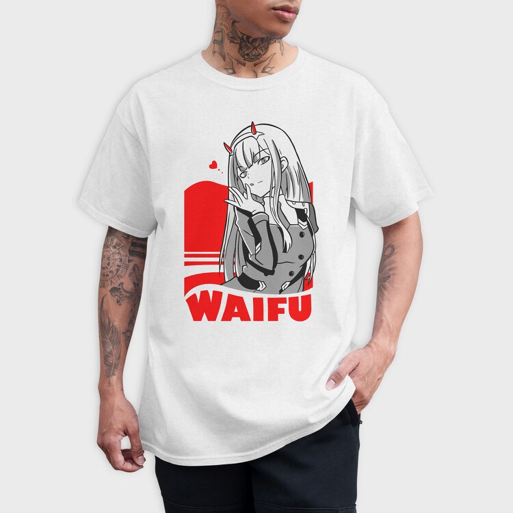 Waifu Love Devil, Tricou Barbati (Unisex)