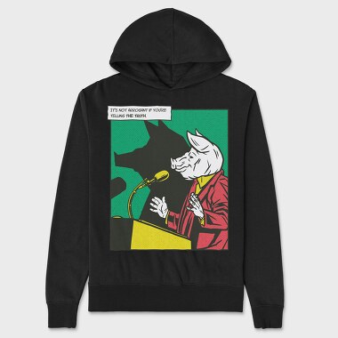 Pig Comics, Hanorac Oversize Barbati (Unisex)