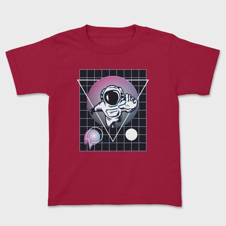 Astronaut Vaporwave, Tricou Copii