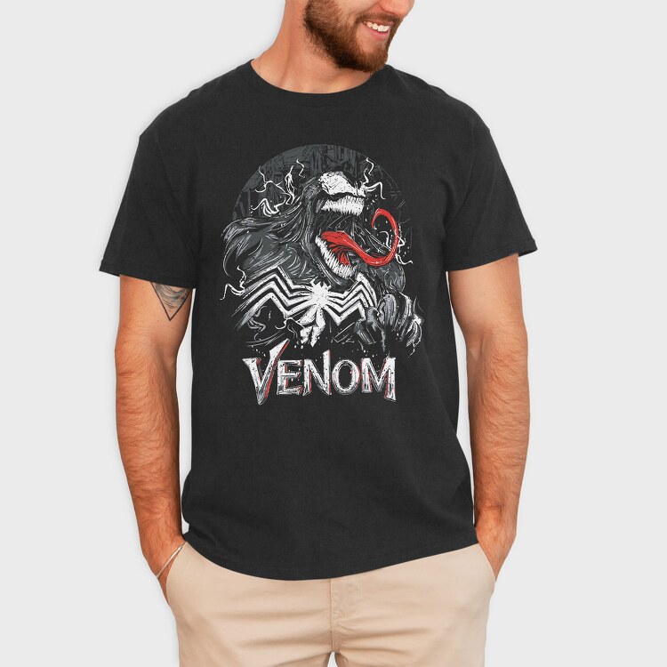 Venomous Venom, Tricou Barbati (Unisex)
