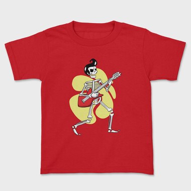 Tricou Copii, Guitar Skeleton