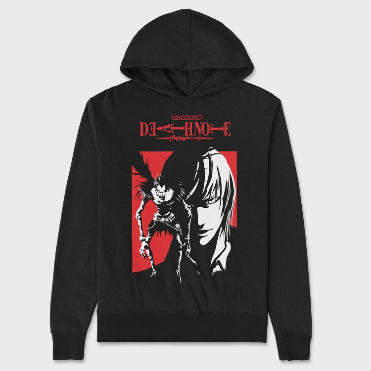 Death Note 10, Hanorac Oversize Barbati (Unisex)