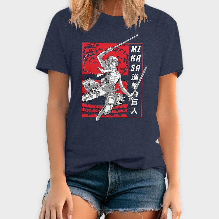 Mikasa Sword Fight, Tricou Barbati (Unisex)