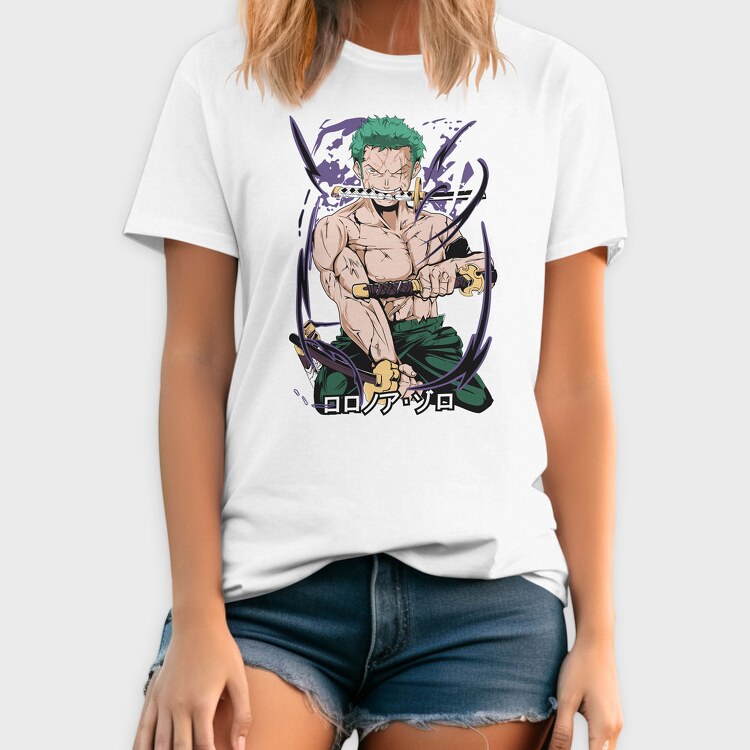 Roronoa Zoro, Tricou Barbati (Unisex)