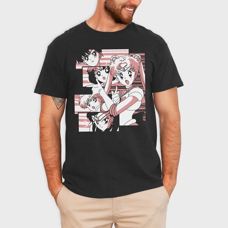 Sailor Mars, Tricou Barbati (Unisex)