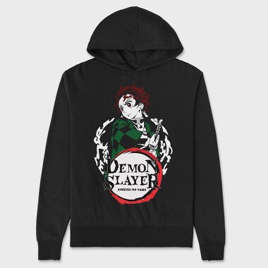 Demon Slayer 68, Hanorac Oversize Barbati (Unisex)