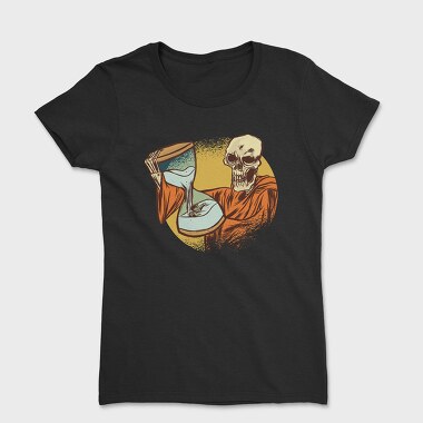 Tricou Femei, Death With Hourglass