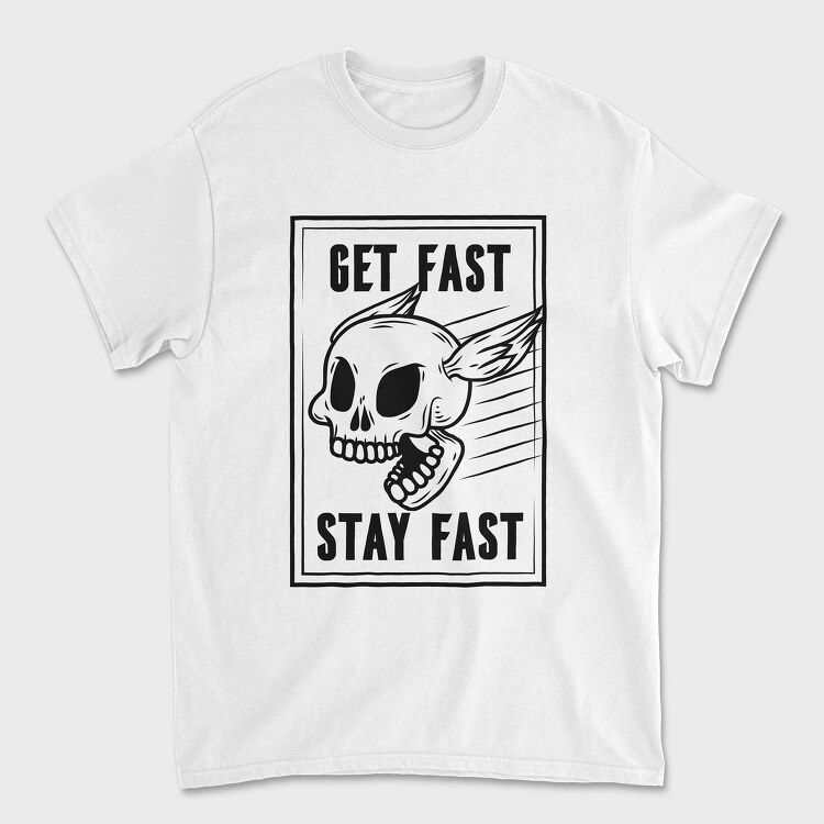 Fast Skull, Tricou Barbati (Unisex)