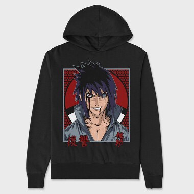 Naruto 80, Hanorac Oversize Barbati (Unisex)