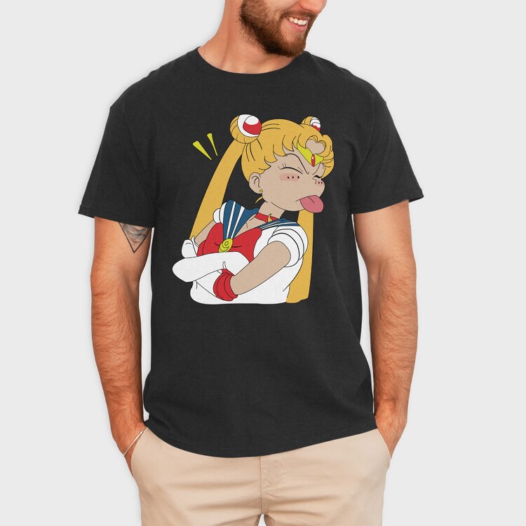 Sailor Moon 10, Tricou Barbati (Unisex)