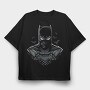 Batman Bat Signal, Tricou Oversize Barbati (Unisex)