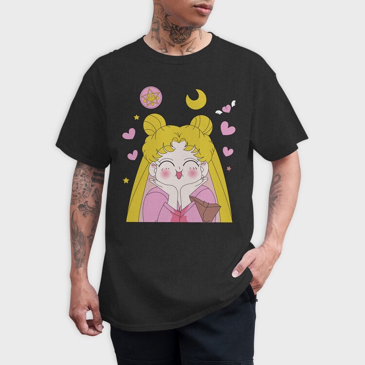 Sailor Moon 11, Tricou Barbati (Unisex)