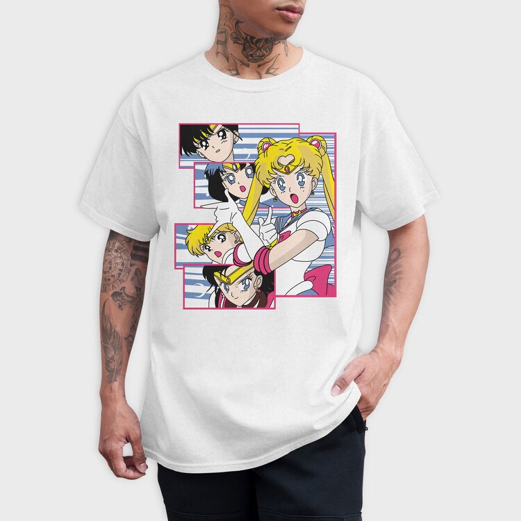 Sailor Moon 12, Tricou Barbati (Unisex)
