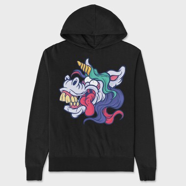 Hanorac Barbati (Unisex), Crazy Unicorn